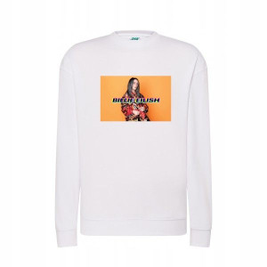 Bluza Billie Eilish Blosh damska męska BIAŁA XL