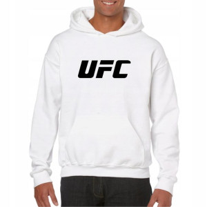 Bluza UFC unisex damska męska BIAŁA XL