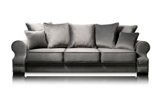 Sofa SOFIA z funkcją spania 3-osobowa szara