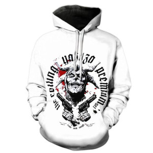 Bluza Męska Młodzieżowa Z Kapturem I Efektem 3d Motor Yakuza Xxl