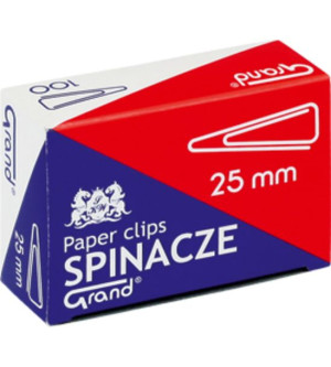 Spinacze trójkątne Grand 25mm/100szt.