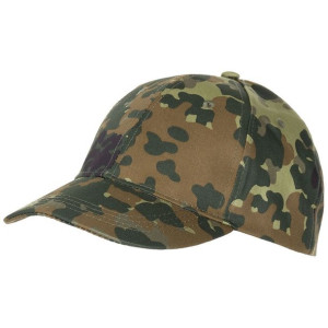 Czapka US z regulacją rozmiaru zielona flecktarn