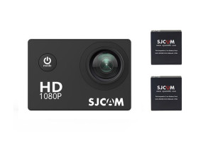Kamera Sportowa Sjcam Sj4000 Akcesoria 2bat