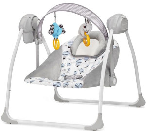 Kinderkraft Flo - elektryczny bujaczek 2w1 | Mint, Outlet