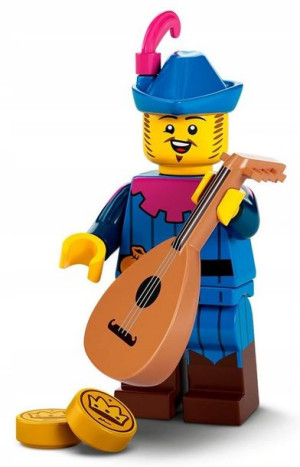 LEGO Minifigures Trubadur bard figurki 2022 71032