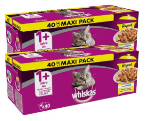 WHISKAS Adult Potrawka 80x85g Smaki Drobiowe - mokra karma dla kotów w gala