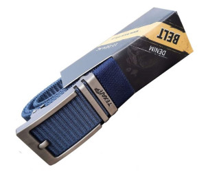 Pas pasek parciany Texar  DENIM 110 NAVY