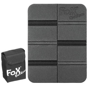 Siedzisko składane termomata superlekkie Fox Outdoor czarny
