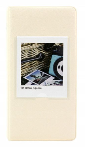 Album na 64 Zdjęcia do INSTAX Square SQ1 SQ6 SQ20 - KREMOWY