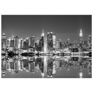 OBRAZ DRUKOWANY  Manhattan nocą 100x70