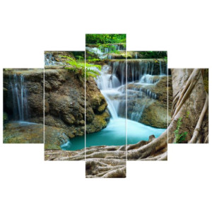 OBRAZ DRUKOWANY  Nad wodospadem 150x105