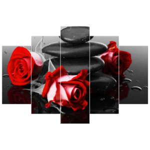 OBRAZ DRUKOWANY  Roses and spa 150x100