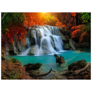 FOTOTAPETA  Wodospad Huay Mae Kamin 200x150