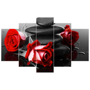 OBRAZ DRUKOWANY  Roses and spa 100x63