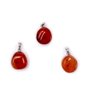 Wisiorek z kamieniem szlachetnym - Carnelian