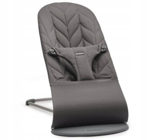 BABYBJORN leżaczek BLISS Petal Quilt Antracyt