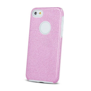 Nakładka Glitter 3w1 do XIAOMI Redmi Note 9 różowa