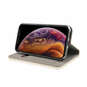 Etui Magnet do LG V40 złoty