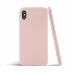 Etui MERCURY Silicone SAMSUNG S20 różowo piaskowy