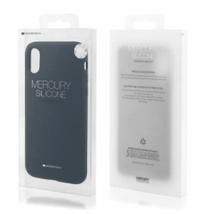 Etui MERCURY Silicone SAMSUNG Galaxy Note 20 granatowy