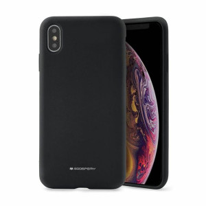 Etui MERCURY Silicone do Apple iPhone 12 PRO MAX czarny