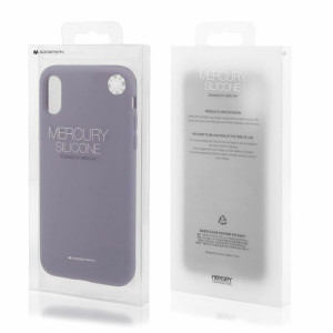 Etui MERCURY Silicone do Apple iPhone 12 PRO MAX lawendowy