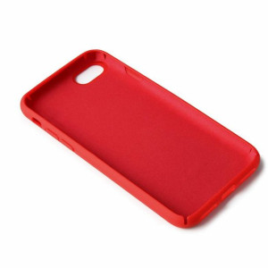 Etui SILICONE COVER do Apple iPhone XS MAX czerwony
