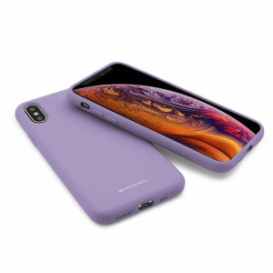Etui MERCURY Silicone SAMSUNG A71 5G fioletowy