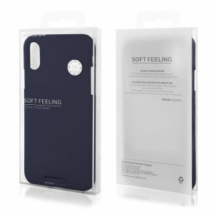 Etui MERCURY Soft Feeling do Apple iPhone 12 PRO MAX niebieski