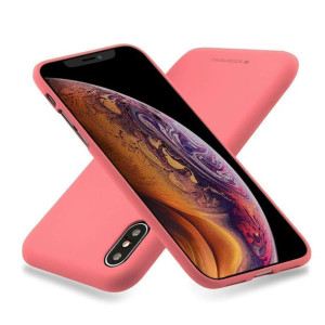 Etui MERCURY Soft Feeling do Apple iPhone 12 PRO MAX różowy