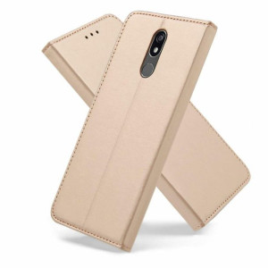 Etui Magnet do LG K22 złoty