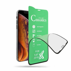 Szkło hartowane 9D CERAMIC do MOTOROLA MOTO G9 POWER Full Glue czarny