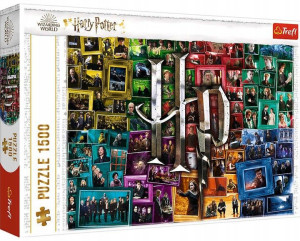 TREFL Puzzle 1500el Harry Potter: Na przestrzeni filmów