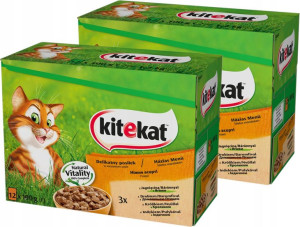 KITEKAT Delikatne smaki w sosie 24x100g