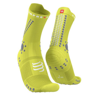 COMPRESSPORT Skarpetki do biegania trailowe ProRacing Socks V4 Trail fluo ż