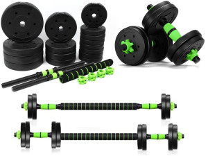 Zestaw Hantle Regulowane Sztanga + Gryfy 2 X 20 Kg