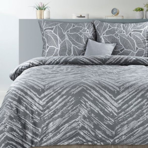 Komplet Pościeli W Pudełku Metali27 220x200 Cm, 2 Szt. 70x80 Cm Stalowy