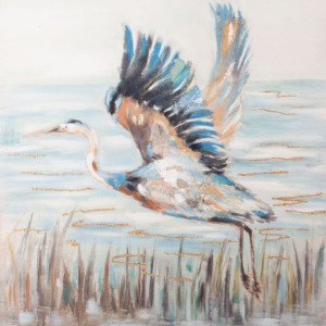 Obraz 401a 80 X 80 Cm Niebieski