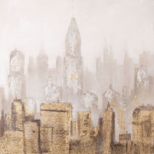 Obraz 404 80 X 80 Cm Beżowy
