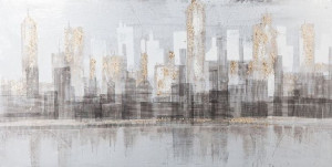 Obraz 409 60 X 120 Cm Szary