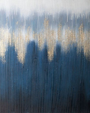 Obraz 410 80 X 100 Cm Granatowy