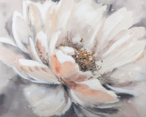 Obraz 411 80 X 100 Cm Srebrny