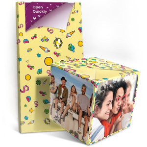 Personalizowana kartka z konfetti - wakacje