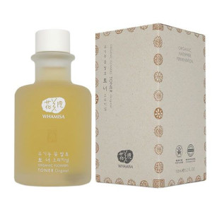 WHAMISA Jedwabisty toner dla każdego typu cery Organic Flowers Toner Origin