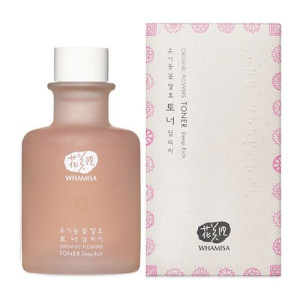 WHAMISA Toner nawilżający Organic Flowers Toner Deep Rich 155ml