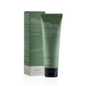 BENTON Odświeżająca pianka do mycia twarzy Deep Green Tea Cleansing Foam 12