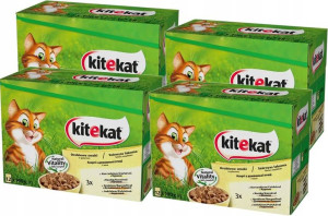 KITEKAT Drobiowe dania w galaretce 48x100g