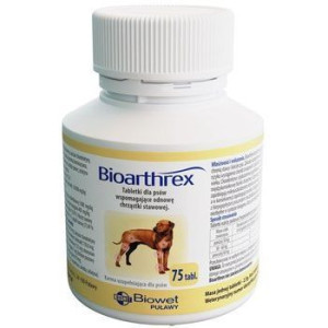 Biowet Bioarthrex Ochrona Stawów i Kości 75 tabletek
