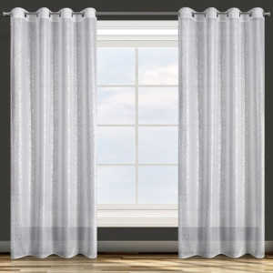 Zasłona Gotowa D91 Mily 140x250 Cm Biały