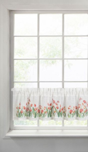 Firana Gotowa Stella Na Taśmie 30x150 Cm Biały